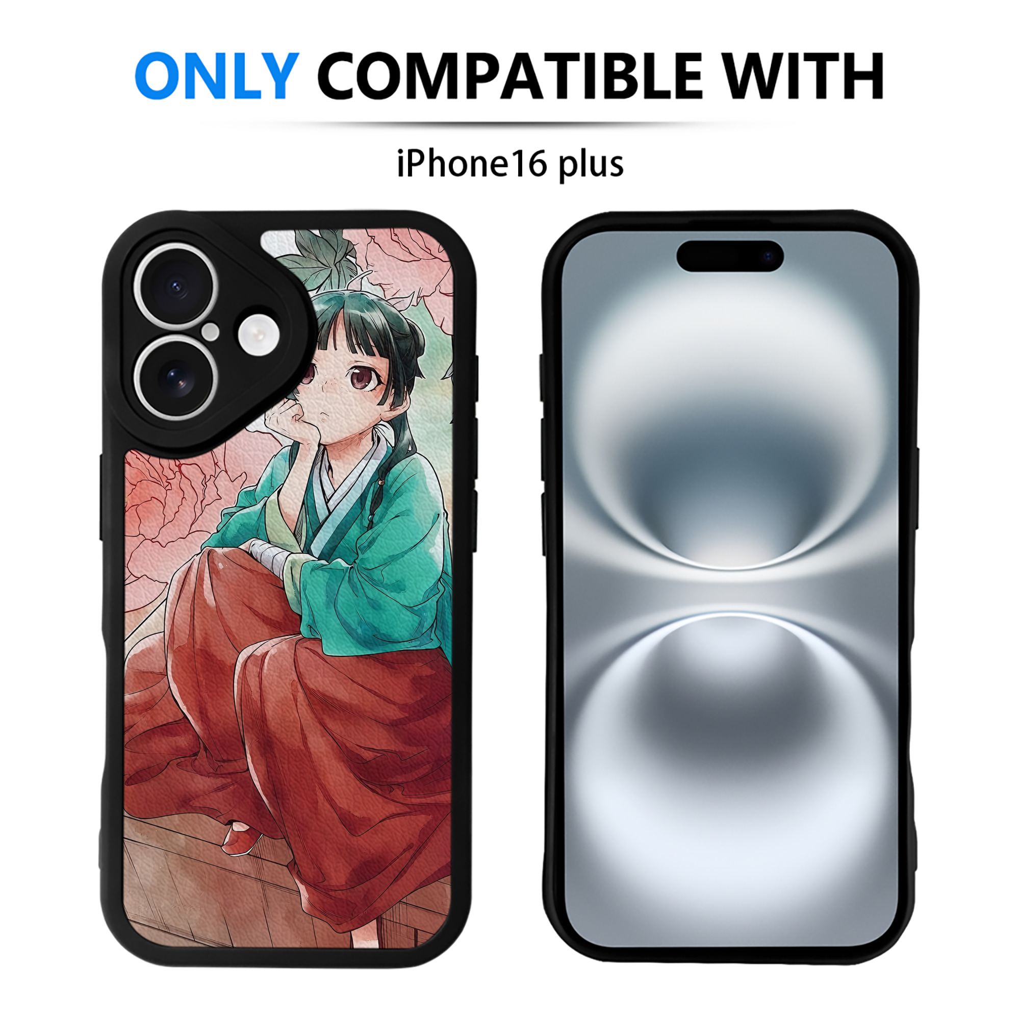 薬屋のひとりごと The Apothecary Diaries 【iPhone 16シリーズ対応】シリコンスマホケース（レザー調） 材質：シリコン